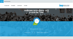 Desktop Screenshot of akademiezateplovani.cz